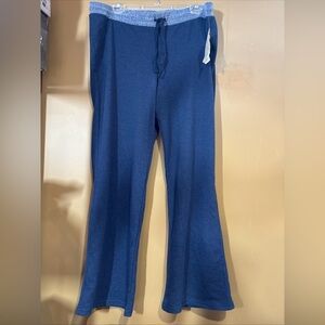 HC636 NEW WORLD Pants XL Medium Blue Lightweight Anytime Pants